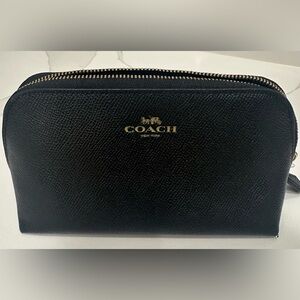 Coach Black Cosmetic Bag